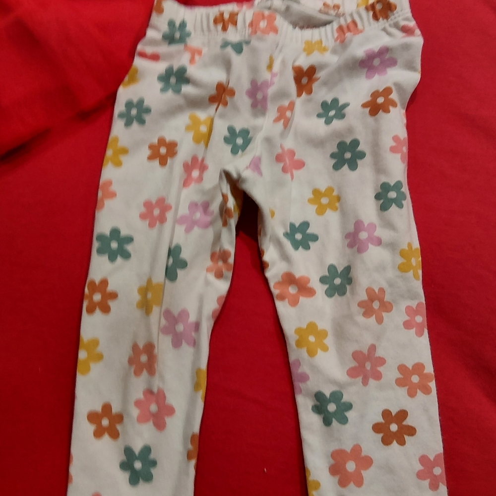 Cat & Jack Multicolor Floral Leggings